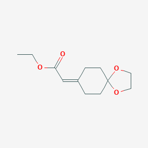 Ethyl 2-(1,4-dioxaspiro[4,5]decan-8-ylidene)acetate图片