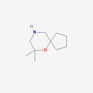 7,7-dimethyl-6-oxa-9-azaspiro[4,5]decane图片