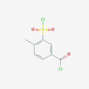 3-(Chlorosulfonyl)-4-methylbenzoyl chloride图片