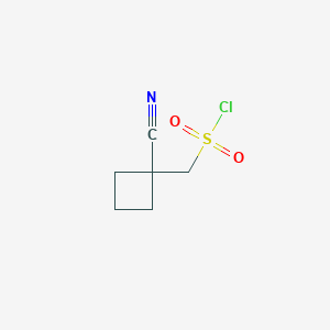 (1-cyanocyclobutyl)methanesulfonyl chloride图片