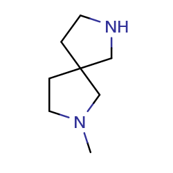 2-Methyl-2,7-diazaspiro[4,4]nonane图片