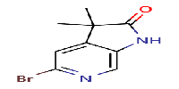 5-bromo-3,3-dimethyl-1H,2H,3H-pyrrolo[2,3-c]pyridin-2-one图片
