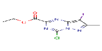 ethyl4-chloro-8-iodo-7-methyl-pyrazolo[1,5-a][1,3,5]triazine-2-carboxylate图片