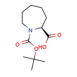 (2s)-1-[(tert-butoxy)carbonyl]azepane-2-carboxylicacid图片