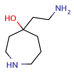 4-(2-aminoethyl)azepan-4-ol图片