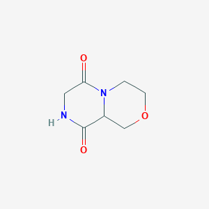 octahydropiperazino[2,1-c]morpholine-6,9-dione图片