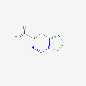 pyrrolo[1,2-c]pyrimidine-3-carbaldehyde图片