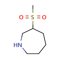 3-methanesulfonylazepane图片