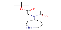 tert-butyl2-[N-(azepan-4-yl)acetamido]acetate图片