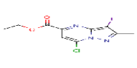ethyl7-chloro-3-iodo-2-methyl-pyrazolo[1,5-a]pyrimidine-5-carboxylate图片