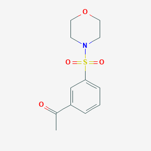 1-[3-(Morpholine-4-sulfonyl)phenyl]ethan-1-one图片