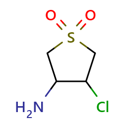 3-amino-4-chloro-1λ?-thiolane-1,1-dione图片