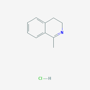 1-methyl-3,4-dihydroisoquinoline hydrochloride图片