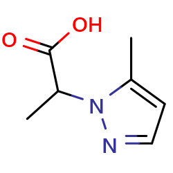 2-(5-methyl-1H-pyrazol-1-yl)propanoicacid图片
