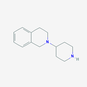 2-(Piperidin-4-yl)-1,2,3,4-tetrahydroisoquinoline图片