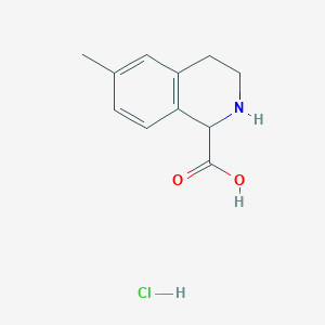 6-Methyl-1,2,3,4-tetrahydro-isoquinoline-1-carboxylic Acid Hydrochloride图片