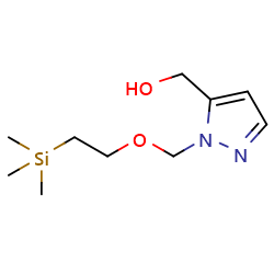 (1-{[2-(trimethylsilyl)ethoxy]methyl}-1H-pyrazol-5-yl)methanol图片