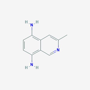 3-methylisoquinoline-5,8-diamine图片