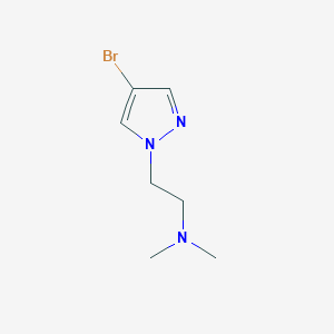 [2-(4-bromo-1H-pyrazol-1-yl)ethyl]dimethylamine图片