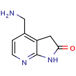 4-(aminomethyl)-1H,2H,3H-pyrrolo[2,3-b]pyridin-2-one图片