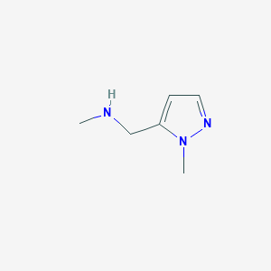 methyl[(1-methyl-1H-pyrazol-5-yl)methyl]amine图片