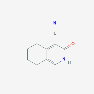 3-oxo-2,3,5,6,7,8-hexahydroisoquinoline-4-carbonitrile图片