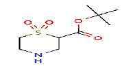 tert-butyl1,1-dioxo-1λ?-thiomorpholine-2-carboxylate图片