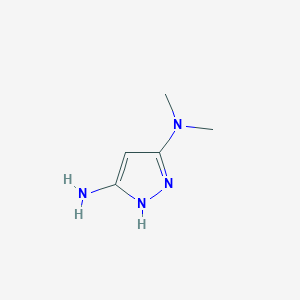 N5,N5-dimethyl-1H-pyrazole-3,5-diamine图片