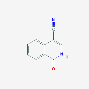 1-oxo-1,2-dihydroisoquinoline-4-carbonitrile图片
