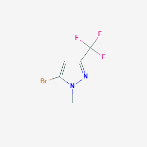 5-Bromo-1-methyl-3-(trifluoromethyl)-1H-pyrazole图片