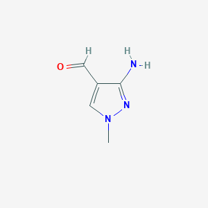 3-amino-1-methyl-1H-pyrazole-4-carbaldehyde图片