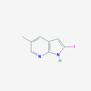 2-iodo-5-methyl-1H-pyrrolo[2,3-b]pyridine图片