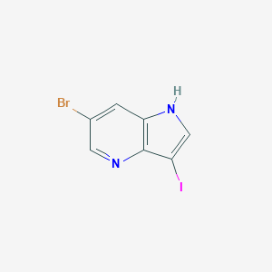 6-bromo-3-iodo-1H-pyrrolo[3,2-b]pyridine图片