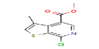 methyl7-chloro-3-methylthieno[2,3-c]pyridine-4-carboxylate图片