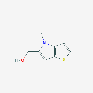 (4-Methyl-4H-thieno[3,2-b]pyrrol-5-yl)methanol图片