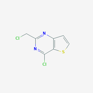 4-chloro-2-(chloromethyl)thieno[3,2-d]pyrimidine图片