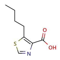 5-butyl-1,3-thiazole-4-carboxylicacid图片