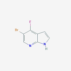 5-bromo-4-fluoro-1H-pyrrolo[2,3-b]pyridine图片