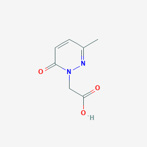 2-(3-methyl-6-oxo-1,6-dihydropyridazin-1-yl)aceticacid图片