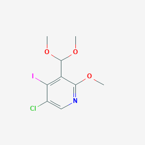 5-Chloro-3-(dimethoxymethyl)-4-iodo-2-methoxypyridine图片