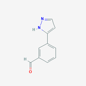 3-(1H-Pyrazol-3-yl)benzaldehyde图片