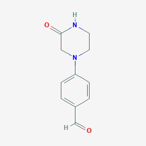 4-(3-Oxopiperazin-1-yl)benzaldehyde图片