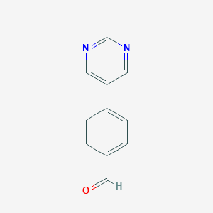 4-(Pyrimidin-5-yl)benzaldehyde图片