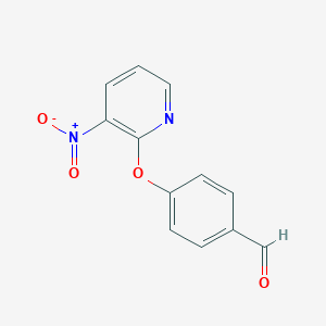 4-[(3-Nitro-2-pyridinyl)oxy]benzaldehyde图片