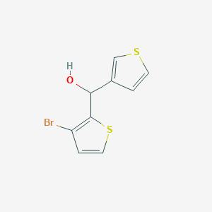 3-Bromo-2-thienyl-(3-thienyl)methanol图片