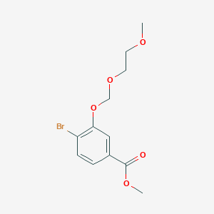 4-Bromo-3-[(2-methoxyethoxy)methoxy]benzoic Acid Methyl Ester图片