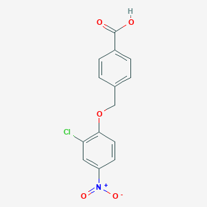 4-(2-Chloro-4-nitro-phenoxymethyl)-benzoic acid图片