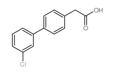 [4-(3-Chlorophenyl)phenyl]acetic acid图片