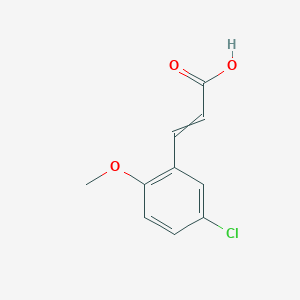 3-(5-Chloro-2-methoxyphenyl)acrylic acid图片