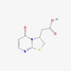 (5-Oxo-2,3-dihydro-5H-[1,3]thiazolo[3,2-a]pyrimidin-3-yl)acetic acid图片
